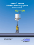 Cosasco® Wireless Corrosion Monitoring System