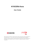KYOCERA Kona - Virgin Mobile
