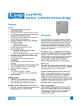 Loop-W8140 Outdoor 2.4G/5.8G Wireless Bridge