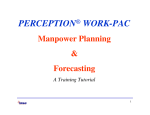PERCEPTION WORK-PAC Manpower Planning