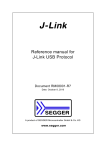 Reference manual for J-Link USB Protocol