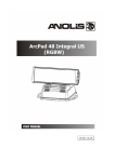 User manual Arc Pad 48 Integral US