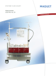 PERFUSION JOSTRA HL 20 SYSTEM FLOW CHART