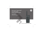 RM Series Two Way Radios User Guide [P/N