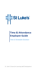 Time & Attendance Employee Guide