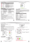 Constant Voltage LED Dimmer User Manual + - + - + - + -