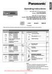 Panasonic CQ-RX105W User Guide Manual - CaRadio