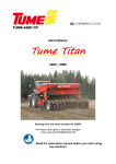 Titan 3000 / 4000 - Tume
