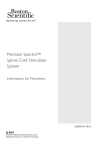 Precision Spectra Information for Prescribers