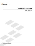 TWR-MCF5225X - Freescale Semiconductor