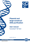 Plasmid and large-construct DNA purification - MACHEREY