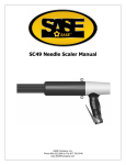 SC49 Needle Scaler Manual