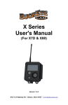 X Series User`s Manual