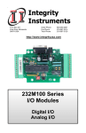 232M100 I/O Module