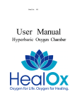 User Manual - HealOx HBOT
