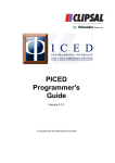PICED Programmer`s Guide