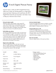 8-inch Digital Picture Frame
