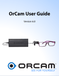 OrCam User Guide