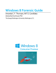 Windows 8 Forensic Guide