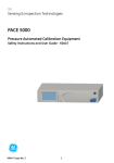 PACE 5000 - GE Measurement & Control
