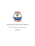Study Island Admin Manual
