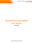 IMDS User Manual - IMDS Information Pages