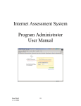 Program Administrator User Manual