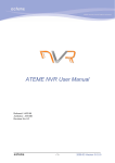 ATEME NVR User Manual