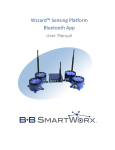 Wzzard™ Sensing Platform Bluetooth App