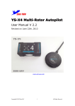 YS-X4 Multi-Rotor Autopilot
