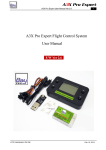 A3X Pro Expert Flight Control System User Manual