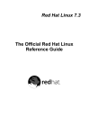 Red Hat Linux 7.3 The Official Red Hat Linux Reference Guide