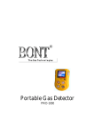 Portable Gas Detector PMD-1000