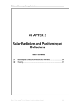 CHAPTER 2 Solar Radiation and Positioning of Collectors
