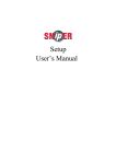 Setup User`s Manual