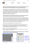 Protocol for importing axial radiographic slices in