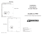 ZoneMaster Pro Series Surge Suppressors Installation