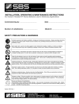 Flooded Lead Acid Battery User`s Manual by Storage