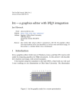 Ipe— a graphics editor with LATEX integration