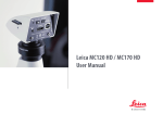 Leica MC120 HD / MC170 HD User Manual