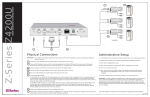 Administrative Setup Physical Connections