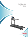 T3 TREADMILL - Pdfstream.manualsonline.com