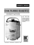 DAK Turbo Baker II FAB-200