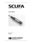 SCUFA manual - Turner Designs