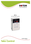 Rotem RDT-5 Digital Thermostat User Manual
