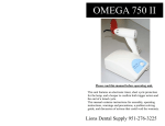 OMEGA 750 II - Lions Dental Supply