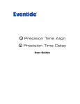 User Guides - Eventide Inc. www homepage
