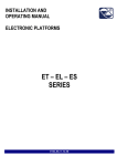 ET – EL – ES SERIES