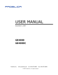 700030A - GE4000 User Manual