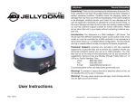 Jellydome - Performance Audio